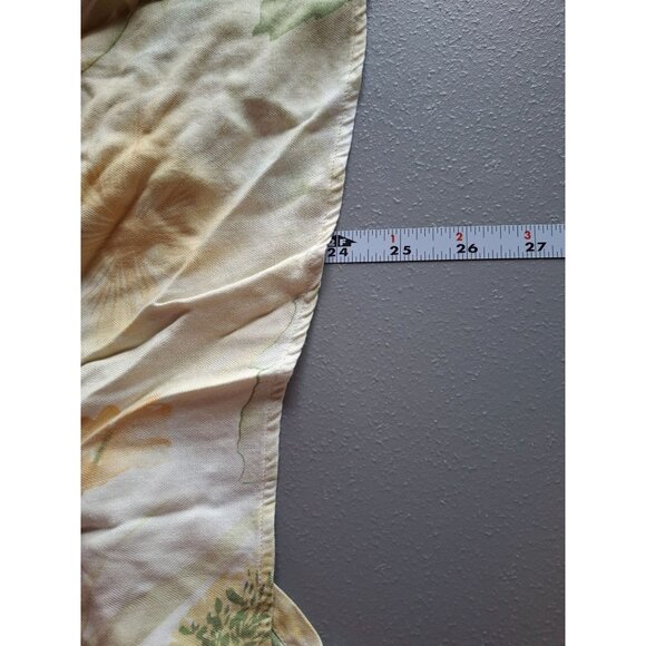 Vintage Jamaica Bay Button-Up Floral Short Sleeve Shirt Mens XL - Picture 6 of 6